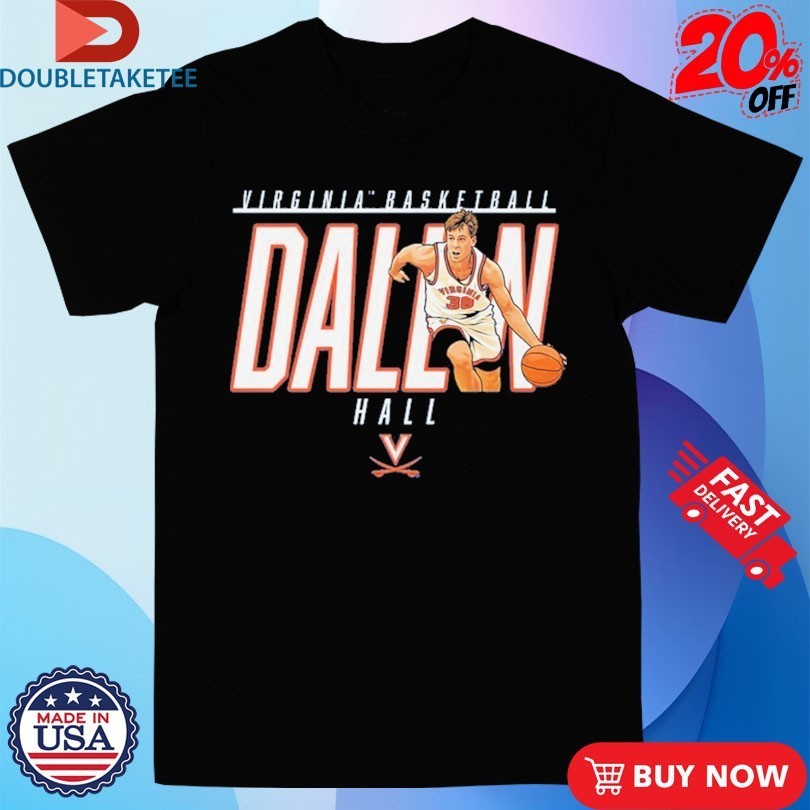 Dallin Hall Virginia Cavaliers Basketball Player - Adult & Kids T-Shirts, Sweatshirts & Hoodies apparel design preview 1