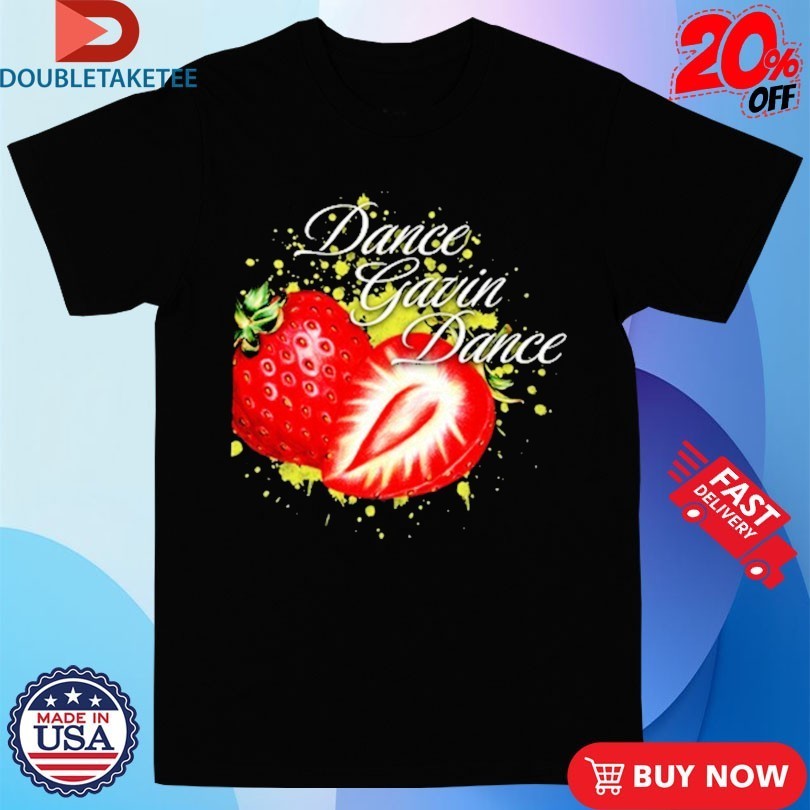 Dance Gavin Strawberry Splatter - Adult & Kids T-Shirts, Sweatshirts & Hoodies apparel design preview 1