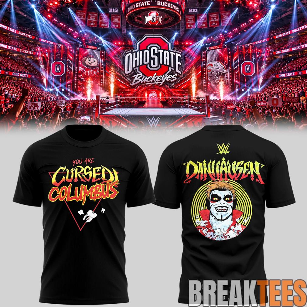 Danhausen 'You Are Cursed!' W.W.E Monday Night RAW At - Adult & Kids T-Shirts, Sweatshirts & Hoodies apparel design preview 1