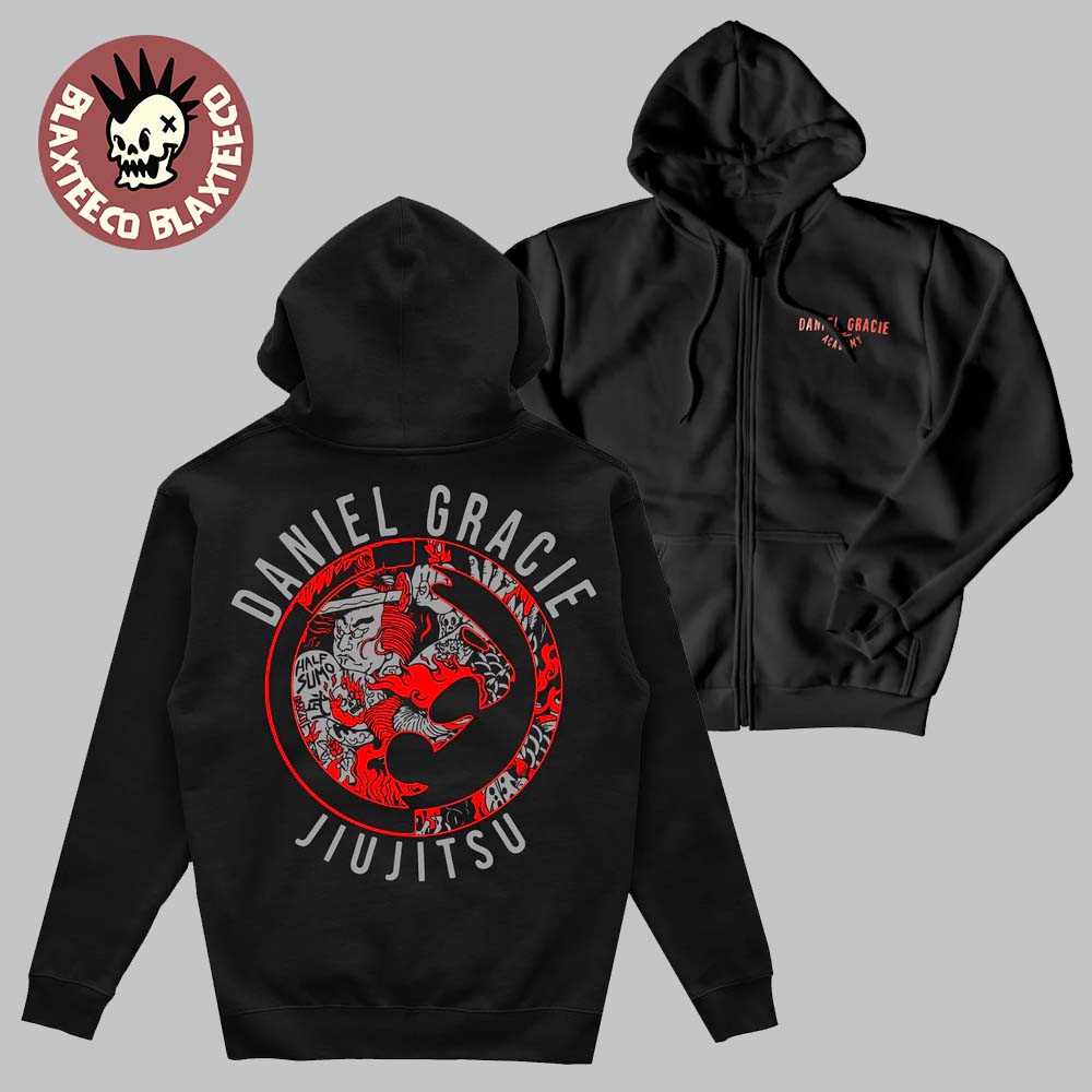 Daniel Gracie X Half Sumo Jiujitsu Zip - Adult & Kids T-Shirts, Sweatshirts & Hoodies apparel design preview 1