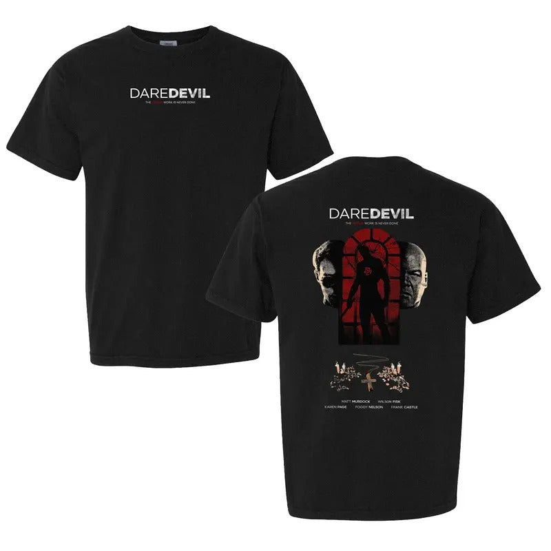 Dar3d3v1l B0rn Again TV Show Ma0rvell Comics - Adult & Kids T-Shirts, Sweatshirts & Hoodies apparel design preview 1