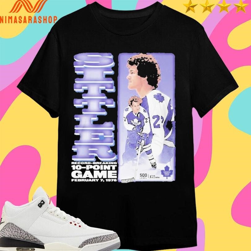 Darryl Sittler 10 Point Game 50th Anniversary - Adult & Kids T-Shirts, Sweatshirts & Hoodies apparel design preview 1