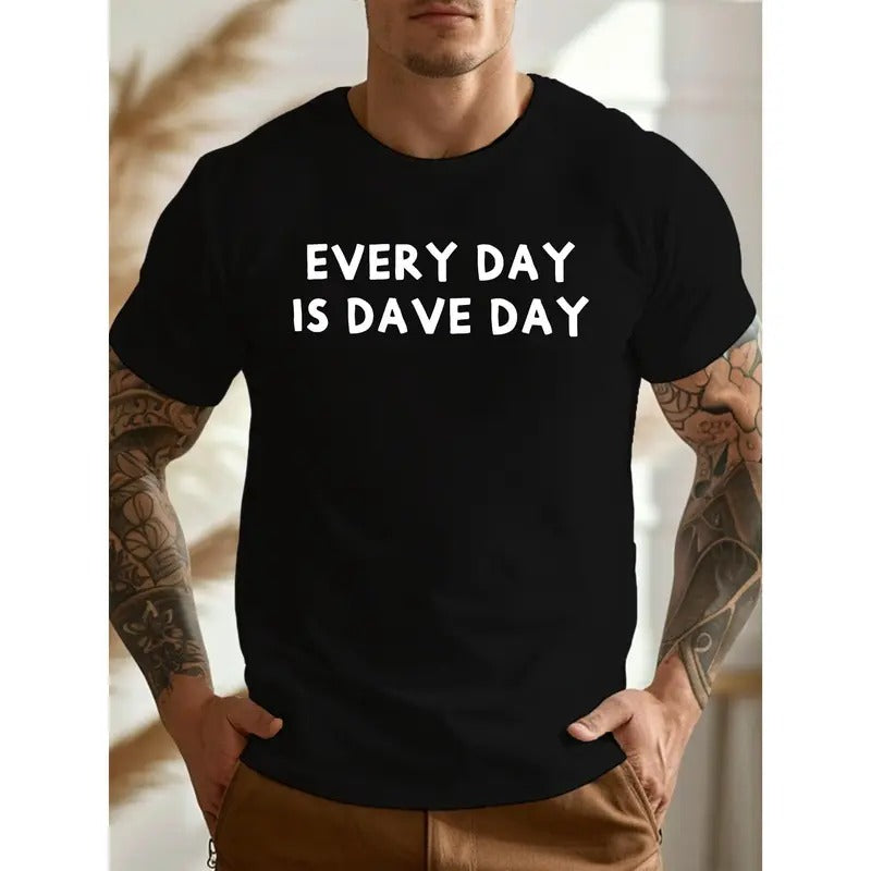 Dave Day Geometric Print Casual Crew Neck Short - Adult & Kids T-Shirts, Sweatshirts & Hoodies apparel design preview 1
