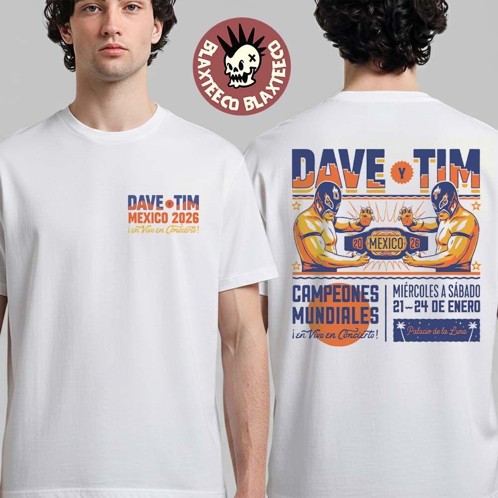 Dave Matthews Band And Tim Reynolds Riviera Maya - Adult & Kids T-Shirts, Sweatshirts & Hoodies apparel design preview 1