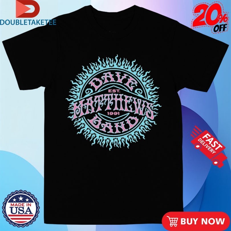 Dave Matthews Band Est 1991 Sun - Adult & Kids T-Shirts, Sweatshirts & Hoodies apparel design preview 1