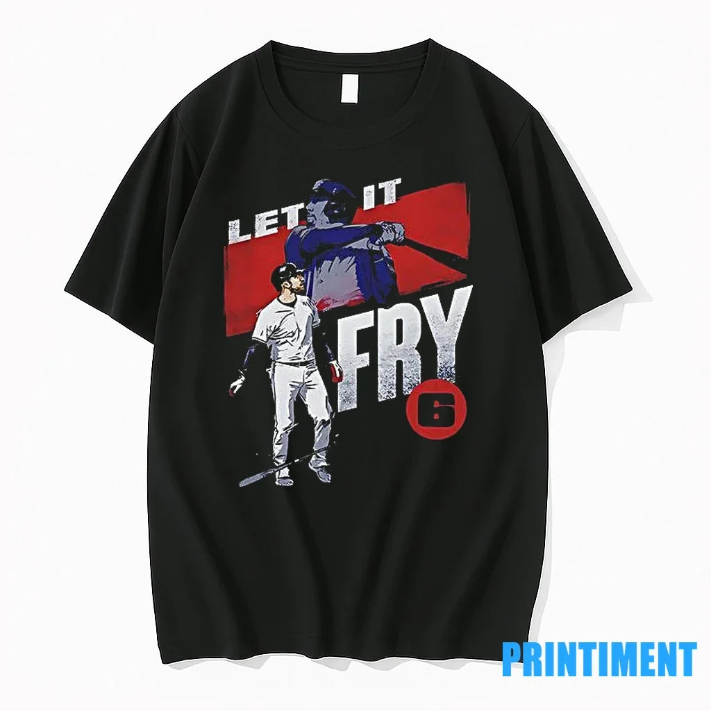 David Fry Cleveland Baseball Let It Sweater - Adult & Kids T-Shirts, Sweatshirts & Hoodies apparel design preview 1