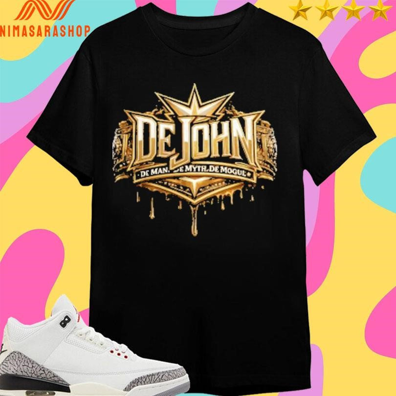 DeJohn De Man Myth Mogul Logo - Adult & Kids T-Shirts, Sweatshirts & Hoodies apparel design preview 1