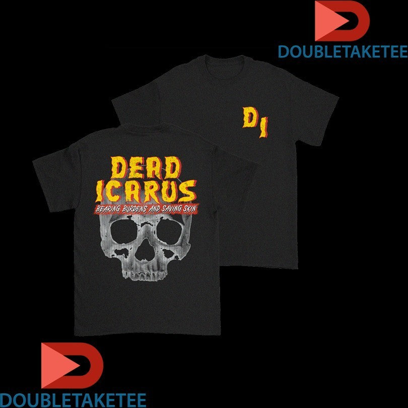 Dead Icarus Bearing Burdens And Saving Skin Skull - Adult & Kids T-Shirts, Sweatshirts & Hoodies apparel design preview 1