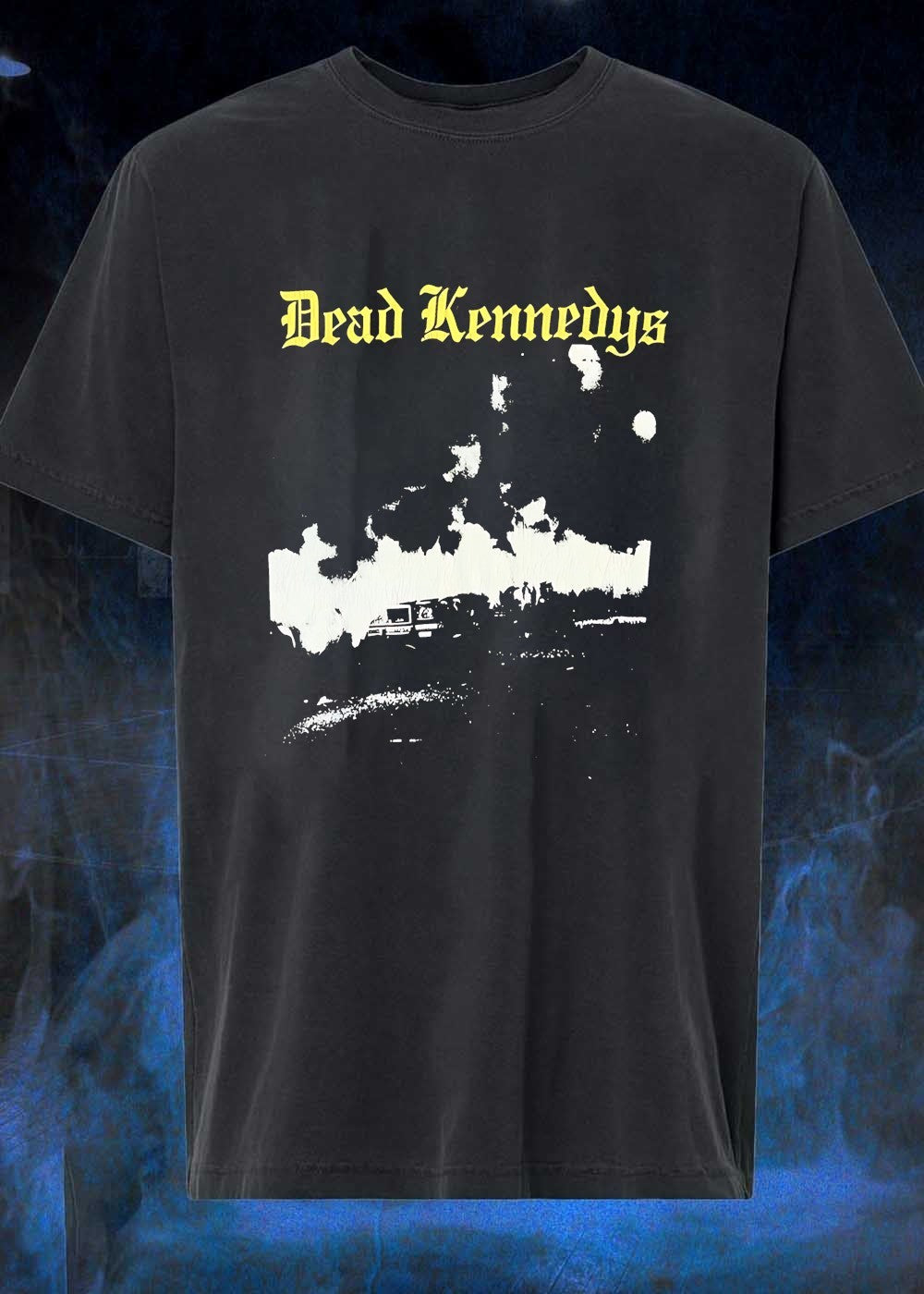 Dead Kennedys Fire Burning Car Logo - Adult & Kids T-Shirts, Sweatshirts & Hoodies apparel design preview 1