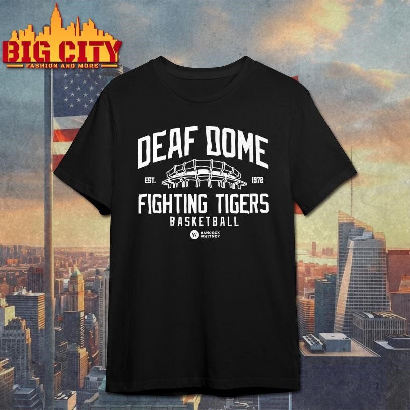Deaf dome fighting tigers basketball - Adult & Kids T-Shirts, Sweatshirts & Hoodies apparel design preview 1