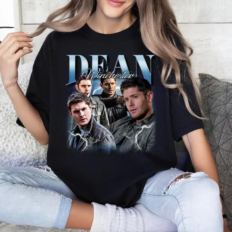 Dean Winchester Woman Man - Adult & Kids T-Shirts, Sweatshirts & Hoodies apparel design preview 1