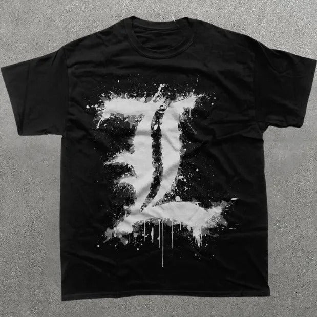 Death Note Vintage Ryuk Anime Manga Top Menswear - Adult & Kids T-Shirts, Sweatshirts & Hoodies apparel design preview 1