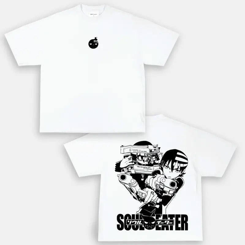 "Death Kid" Soul Eater Retro Vintage Oversize Anime - Adult & Kids T-Shirts, Sweatshirts & Hoodies apparel design preview 1
