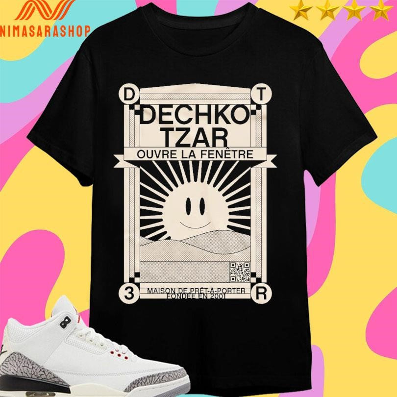 Dechko Tzar Ouvre La Fenetre Maison De Pret A Porter - Adult & Kids T-Shirts, Sweatshirts & Hoodies apparel design preview 1