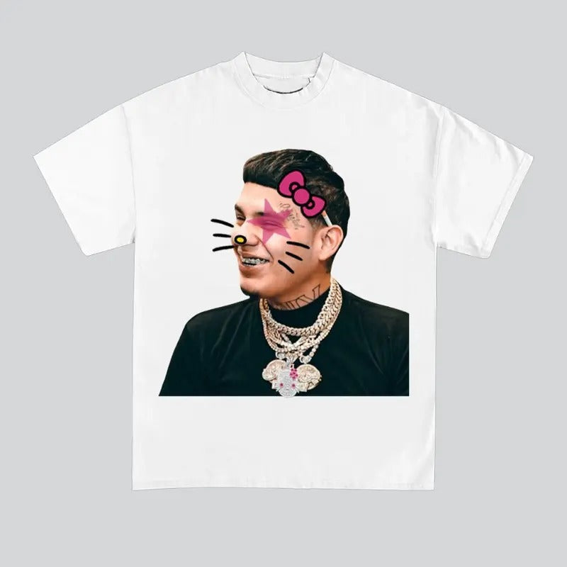 Deebabyy Kitty Super Star Rap Streetwear New - Adult & Kids T-Shirts, Sweatshirts & Hoodies apparel design preview 1