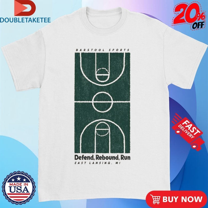 Defend Rebound Run East Lansing MI - Adult & Kids T-Shirts, Sweatshirts & Hoodies apparel design preview 1