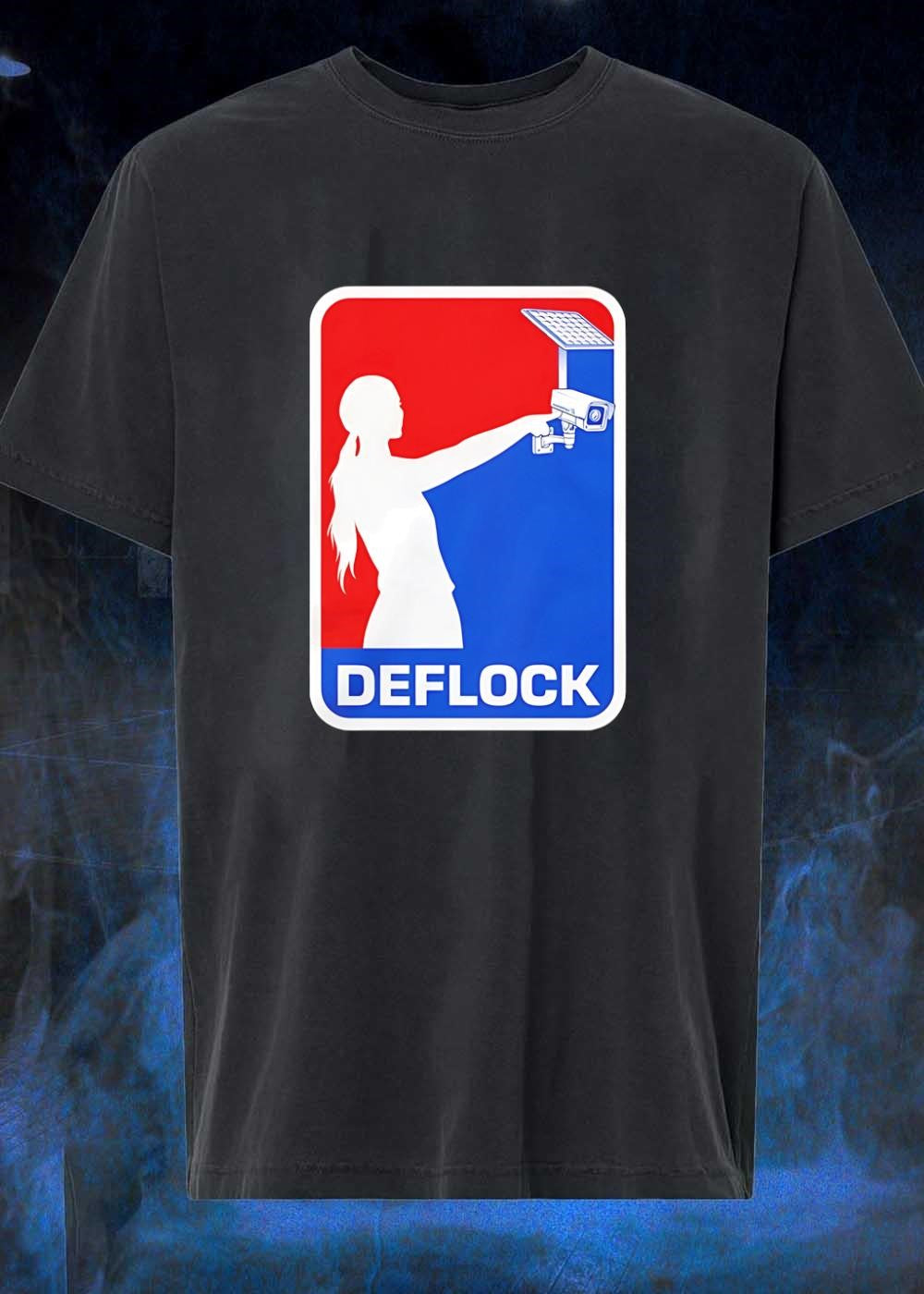 Deflock Woman Pointing at Security Camera - Adult & Kids T-Shirts, Sweatshirts & Hoodies apparel design preview 1
