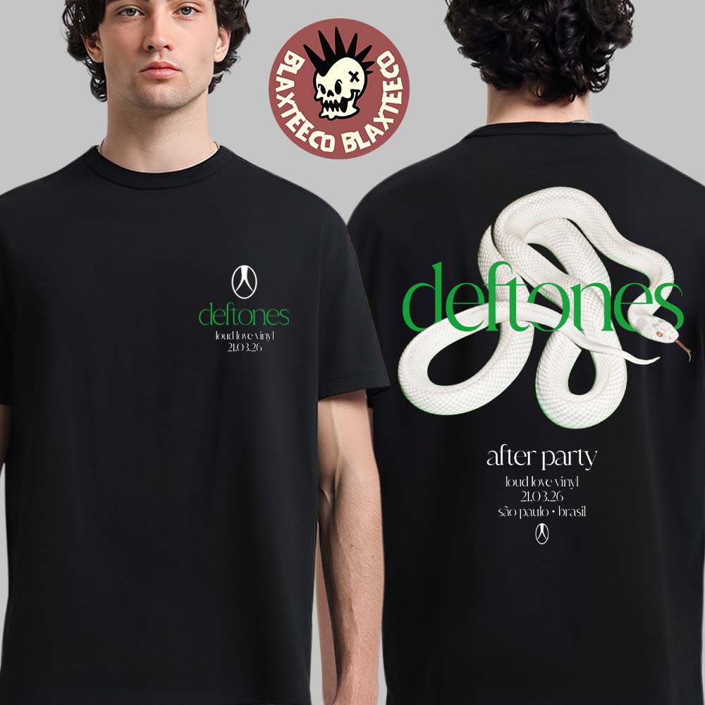 Deftones After Party Loud Love Vinyl In Sao Paulo - Adult & Kids T-Shirts, Sweatshirts & Hoodies apparel design preview 1