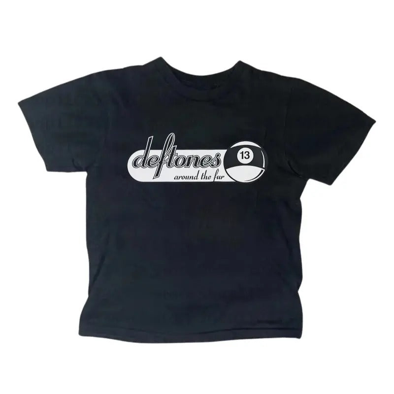 Deftones Baby Around Fur 8 Ball Rock Nu Metal Band - Adult & Kids T-Shirts, Sweatshirts & Hoodies apparel design preview 1