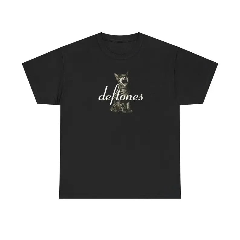 Deftones Kitty Cat Baby Vintage Punk Streetwear Emo - Adult & Kids T-Shirts, Sweatshirts & Hoodies apparel design preview 1