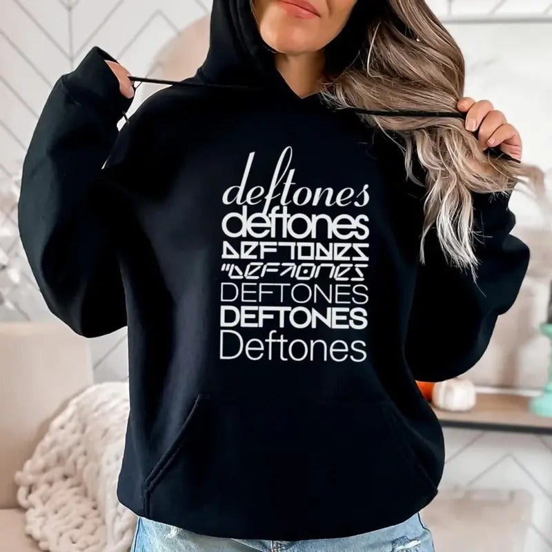 Deftoness Logo Inspired Heavy Metal Band Alternative - Adult & Kids T-Shirts, Sweatshirts & Hoodies apparel design preview 1