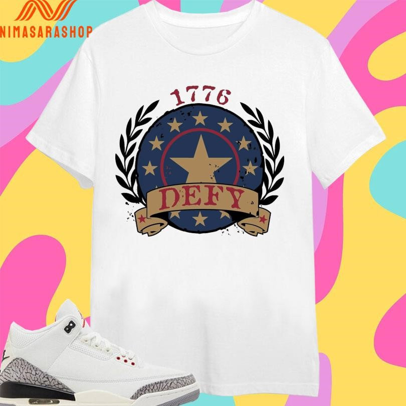 Defy 1776 Logo - Adult & Kids T-Shirts, Sweatshirts & Hoodies apparel design preview 1