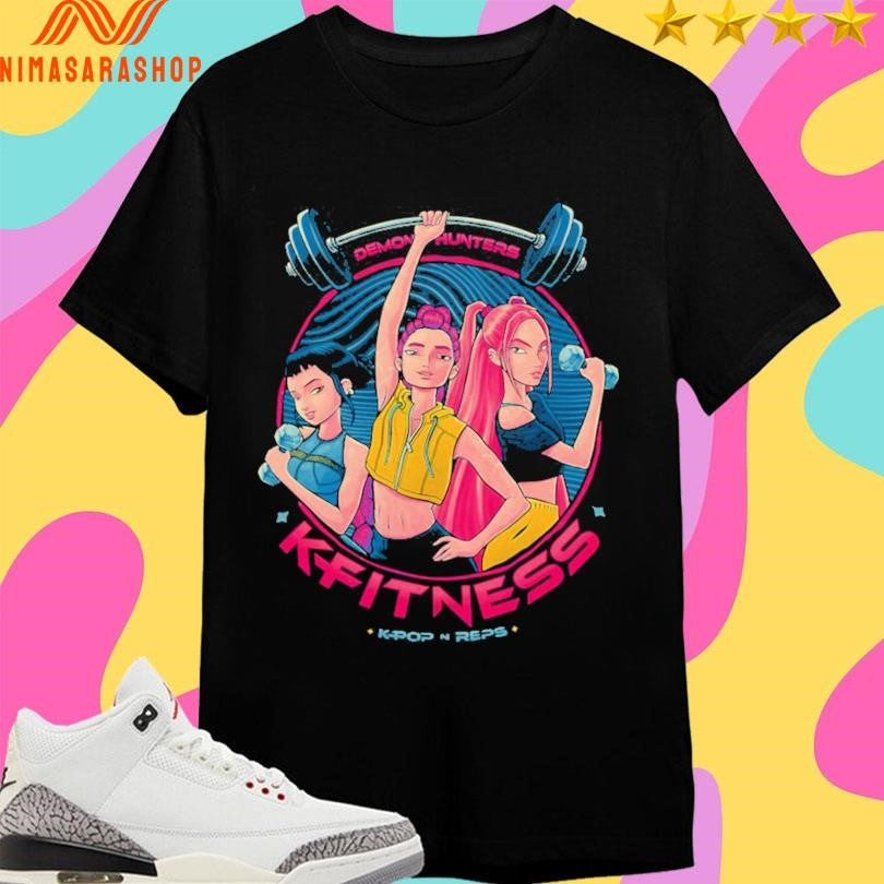 Demon Hunters K-Fitness K-Pop N Reps - Adult & Kids T-Shirts, Sweatshirts & Hoodies apparel design preview 1