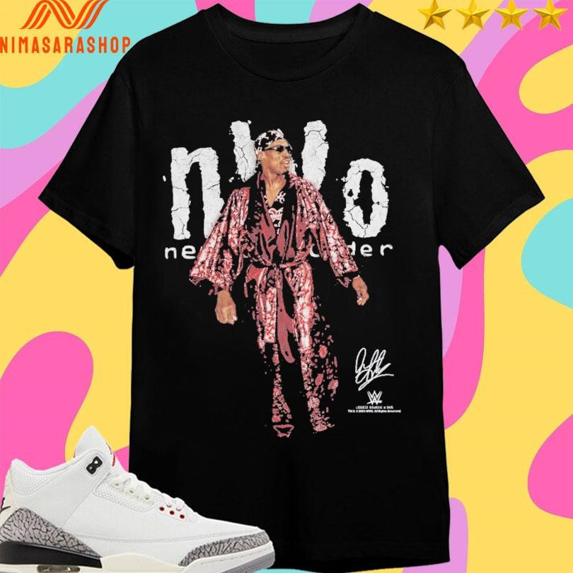 Dennis Rodman Bad All Over Snow Wash - Adult & Kids T-Shirts, Sweatshirts & Hoodies apparel design preview 1