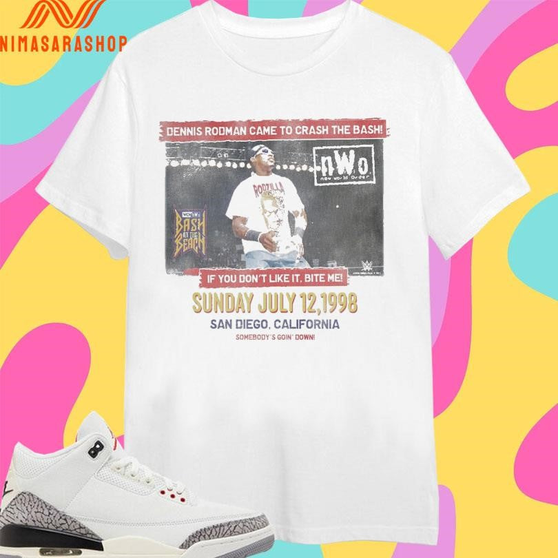 Dennis Rodman Came To Crash The Bash If You - Adult & Kids T-Shirts, Sweatshirts & Hoodies apparel design preview 1