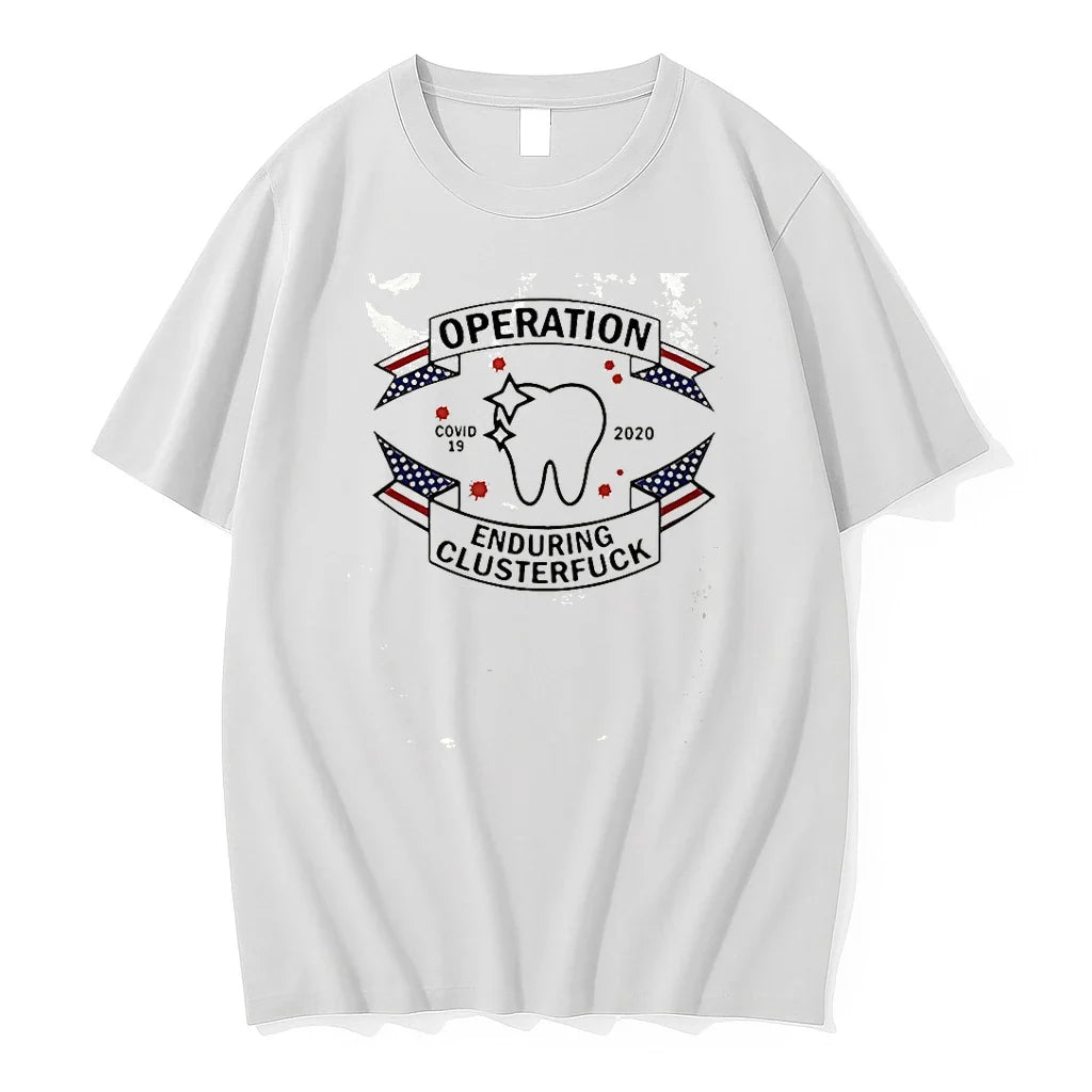 Dental Assistant Operation Covid 19 2020 Enduring - Adult & Kids T-Shirts, Sweatshirts & Hoodies apparel design preview 1