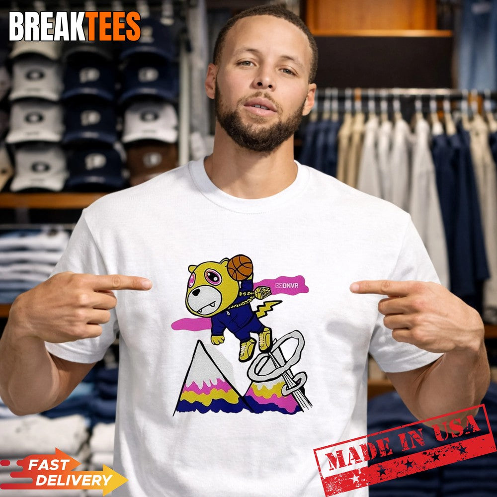 Denver Nuggets Flying Mascot - Adult & Kids T-Shirts, Sweatshirts & Hoodies apparel design preview 1