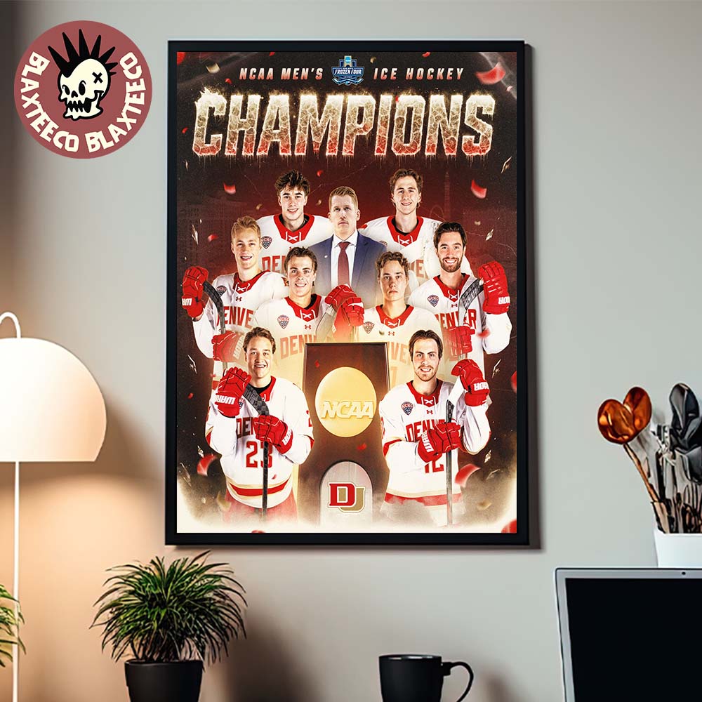 Denver Pioneers Defeating Wisconsin 2-1 Become 2026 - Adult & Kids T-Shirts, Sweatshirts & Hoodies apparel design preview 1