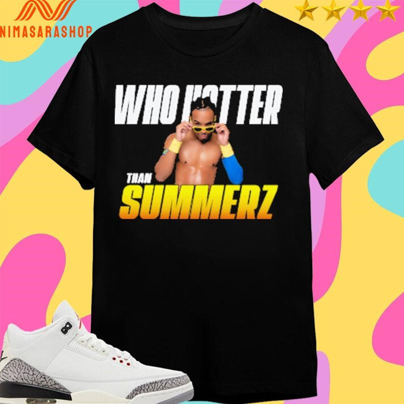 Deon Summerz Who Hotter Than - Adult & Kids T-Shirts, Sweatshirts & Hoodies apparel design preview 1