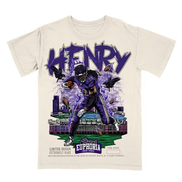 Derrick Henry VINTAGE SPORT FAN - Adult & Kids T-Shirts, Sweatshirts & Hoodies apparel design preview 1