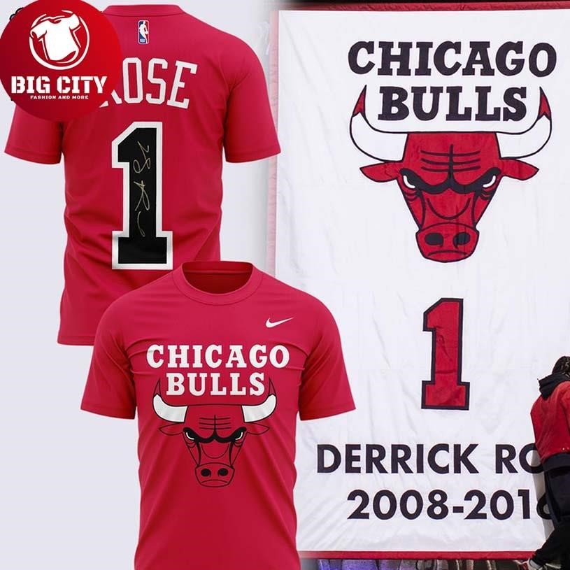 Derrick Rose x Chicago Bulls 2008-2016 Tribute Night - Adult & Kids T-Shirts, Sweatshirts & Hoodies apparel design preview 1