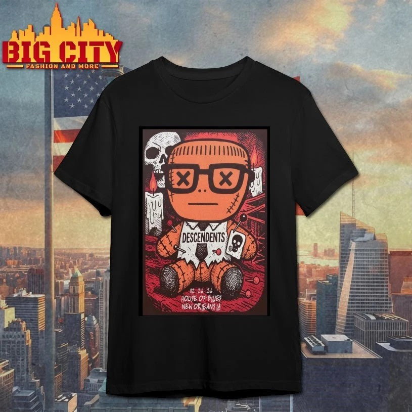 Descendents Event New Orleans LA On Feb 26 2026 - Adult & Kids T-Shirts, Sweatshirts & Hoodies apparel design preview 1