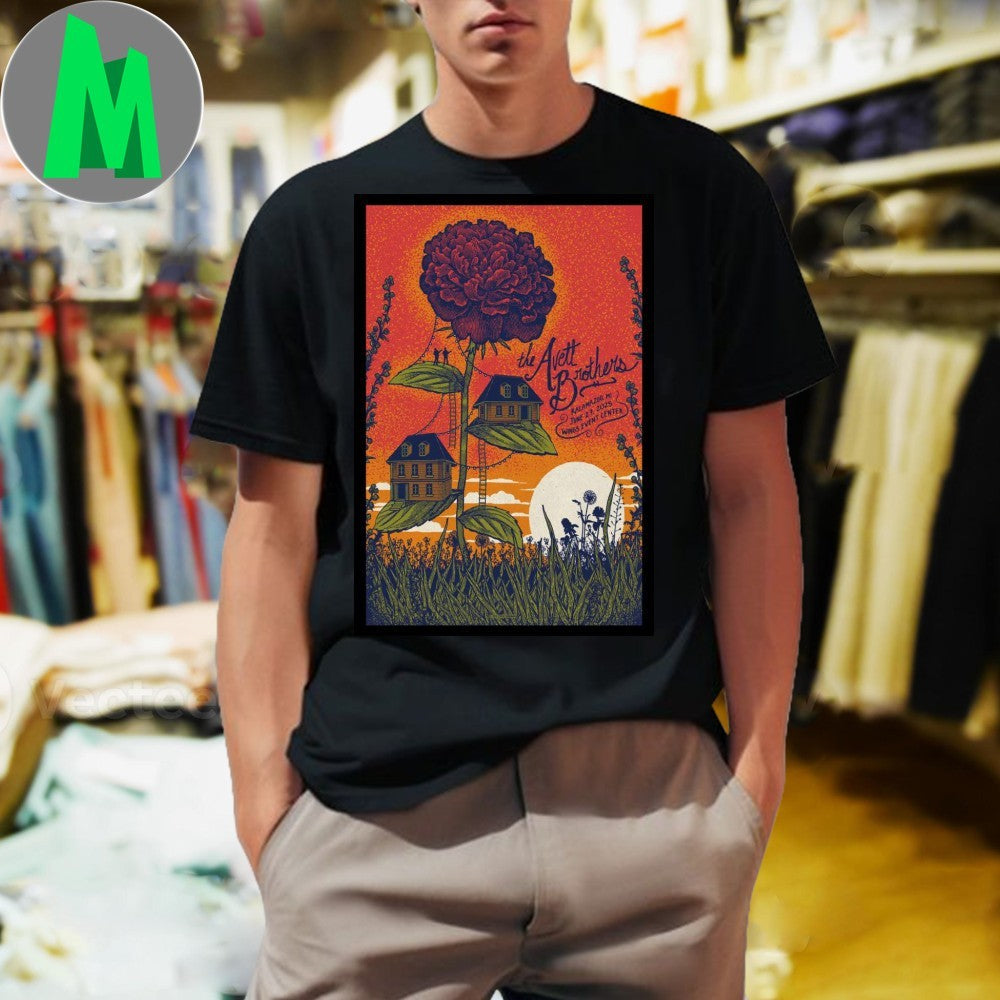 Design 2025 The Avett Brothers Kalamazoo, MI Show - Adult & Kids T-Shirts, Sweatshirts & Hoodies apparel design preview 1