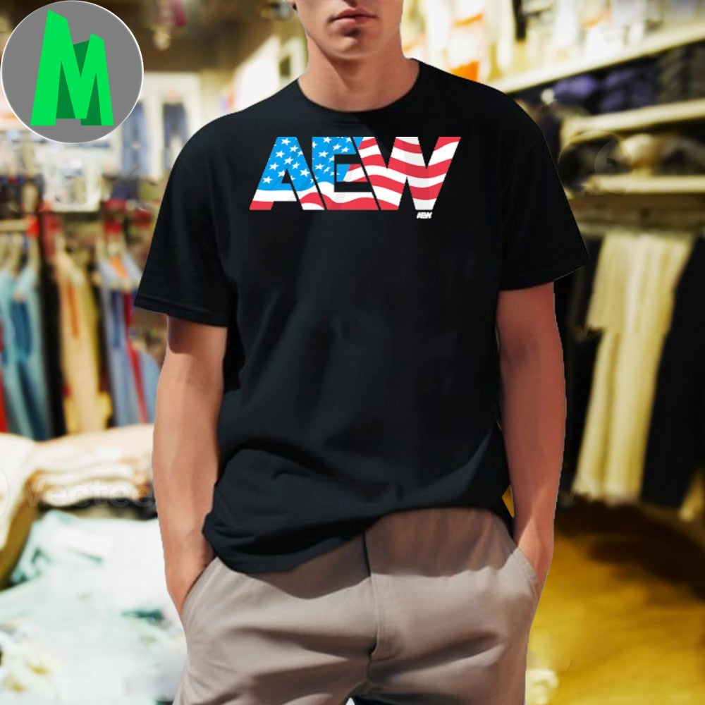 Design AEW USA 2025 (Limited Time Only) Comfort - Adult & Kids T-Shirts, Sweatshirts & Hoodies apparel design preview 1