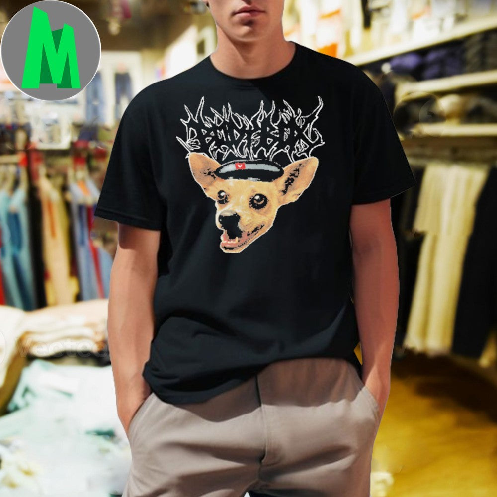 Design Bodybox K'sante Chihuahua Dog Metal Band - Adult & Kids T-Shirts, Sweatshirts & Hoodies apparel design preview 1