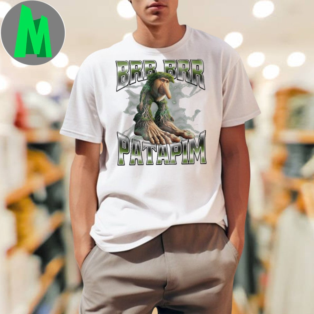Design Brr Patapim Brainrot Meme Funny Viral Internet - Adult & Kids T-Shirts, Sweatshirts & Hoodies apparel design preview 1