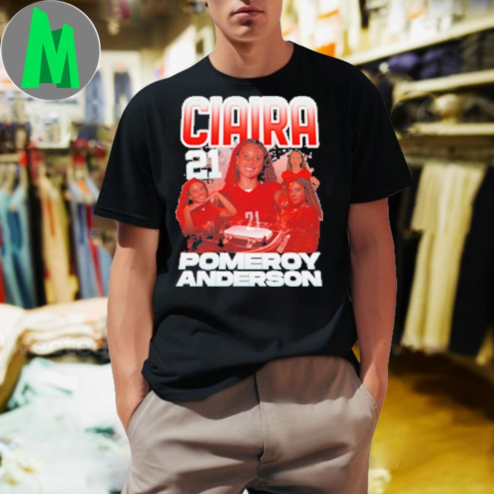Design Ciaira Pomeroy-Anderson #21 Fan - Adult & Kids T-Shirts, Sweatshirts & Hoodies apparel design preview 1