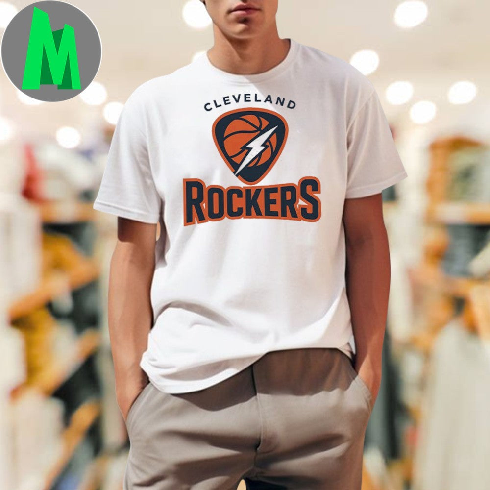Design Cleveland Rockers Basketball Team Logo - Adult & Kids T-Shirts, Sweatshirts & Hoodies apparel design preview 1