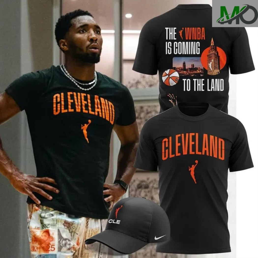 Design Cleveland WNBA Expansion Coming To The Land - Adult & Kids T-Shirts, Sweatshirts & Hoodies apparel design preview 1
