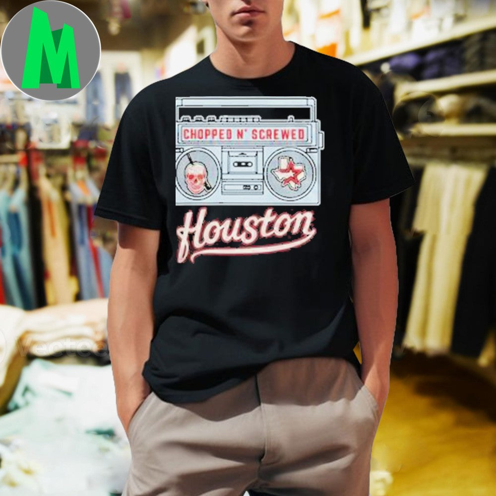 Design DJ Screw Day Chopped AND' Screwed Houston - Adult & Kids T-Shirts, Sweatshirts & Hoodies apparel design preview 1