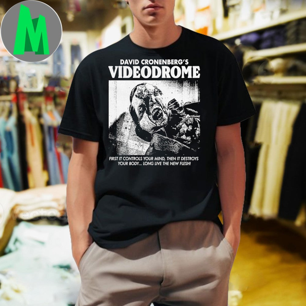 Design David Cronenberg's Videodrome Cult Classic - Adult & Kids T-Shirts, Sweatshirts & Hoodies apparel design preview 1
