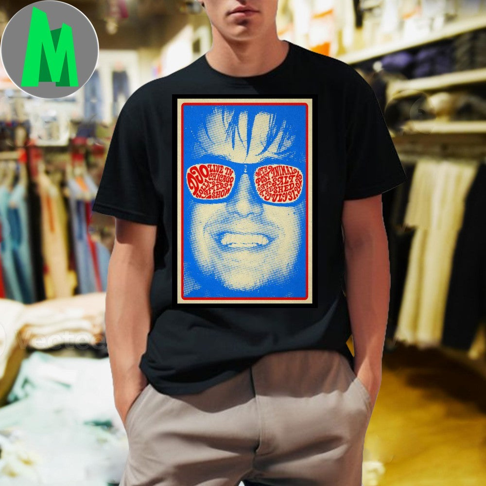 Design Djo Post Animal The Salt Shed Chicago 2025 - Adult & Kids T-Shirts, Sweatshirts & Hoodies apparel design preview 1