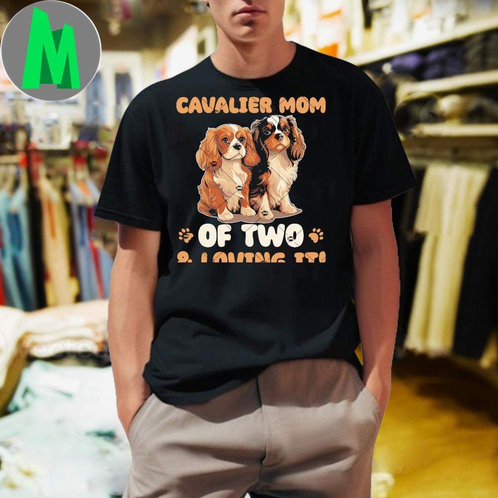 Design Dogs Cavalier King Charles Spaniel - Adult & Kids T-Shirts, Sweatshirts & Hoodies apparel design preview 1