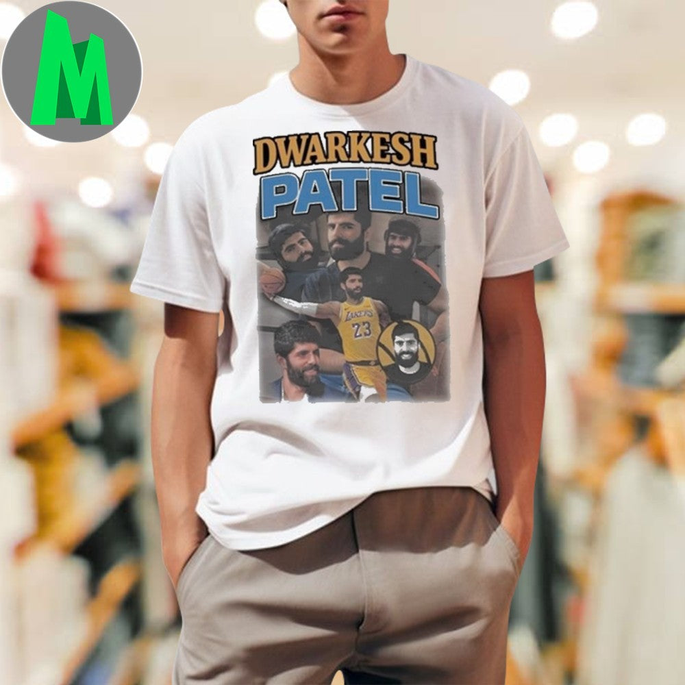Design Dwarkesh Patel Collage Tribute Graphic - Adult & Kids T-Shirts, Sweatshirts & Hoodies apparel design preview 1