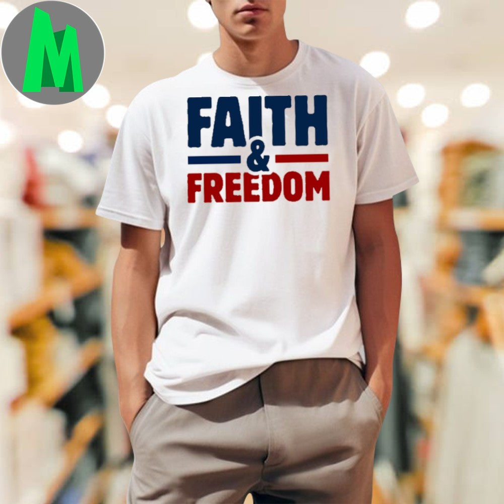 Design Faith and Freedom - Adult & Kids T-Shirts, Sweatshirts & Hoodies apparel design preview 1