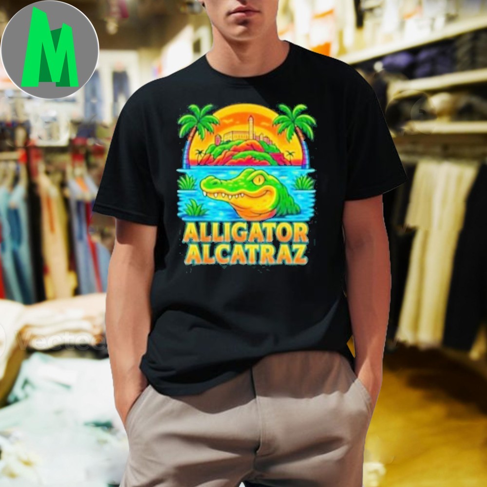 Design Florida Alligator Alcatraz Crocodile - Adult & Kids T-Shirts, Sweatshirts & Hoodies apparel design preview 1